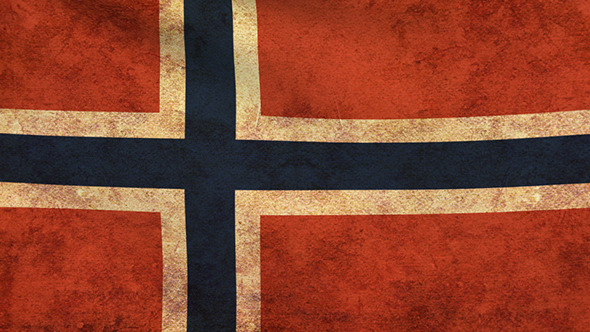 Norway Flag 2 Pack – Grunge and Retro