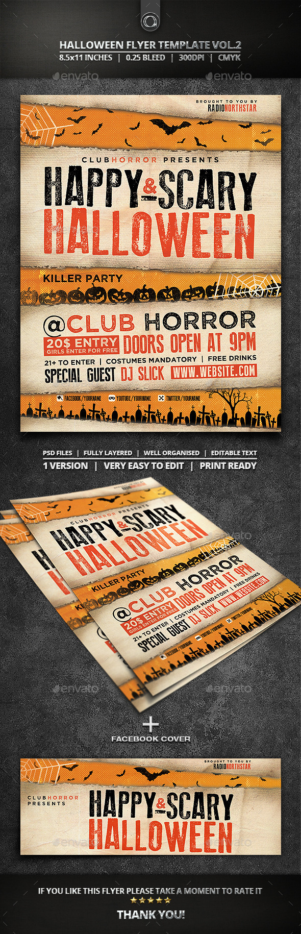 Halloween Flyer Template Vol.2 - Events Flyers