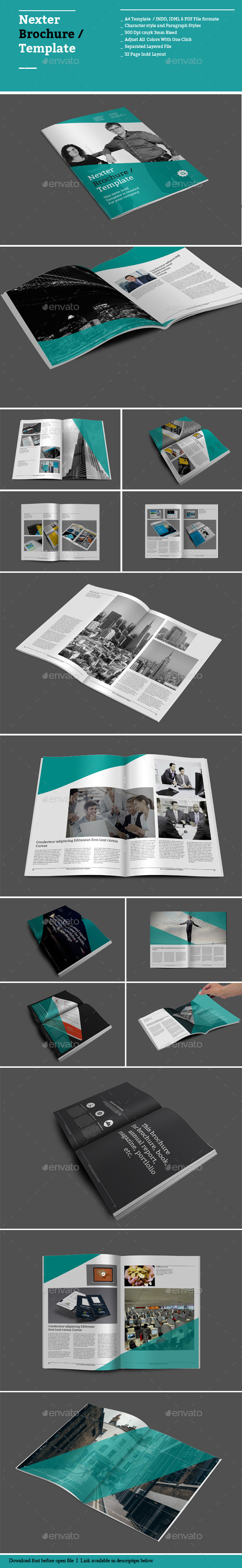 Nexter Brochure Templates - Informational Brochures