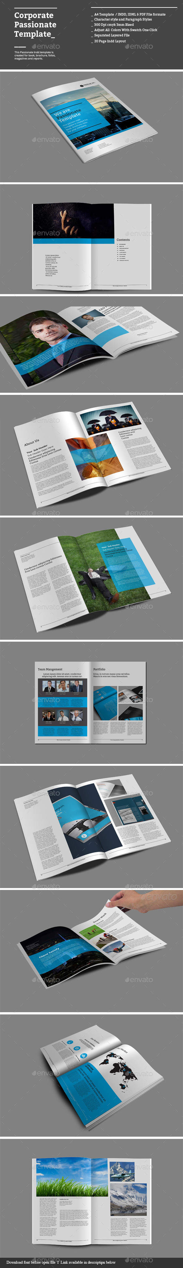 Corporate Passionate Templates - Corporate Brochures