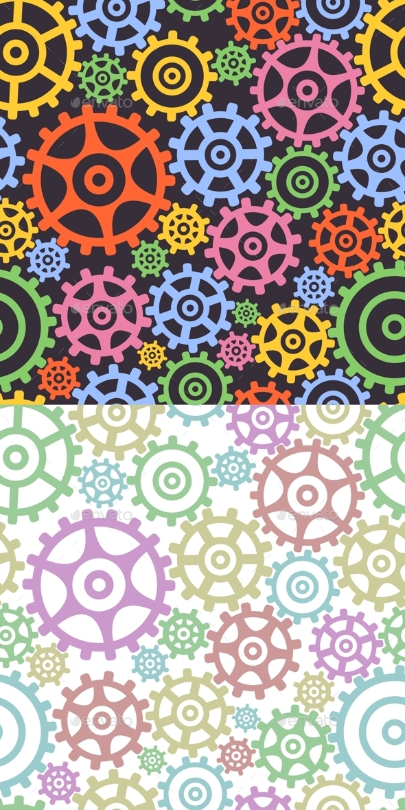 Background from Gears - Backgrounds Decorative