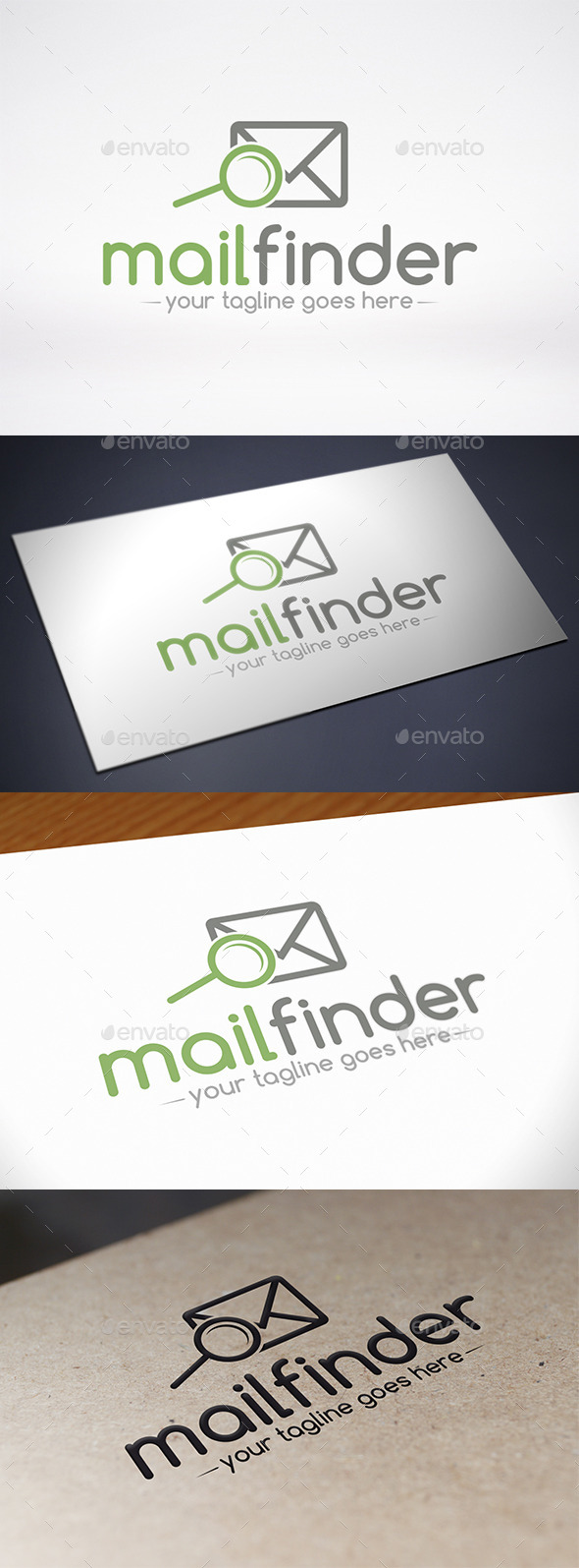 Mail Finder Logo Template - Objects Logo Templates