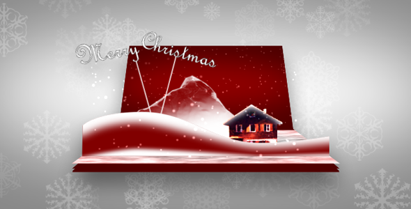 3D Christmas Card - VideoHive 930272