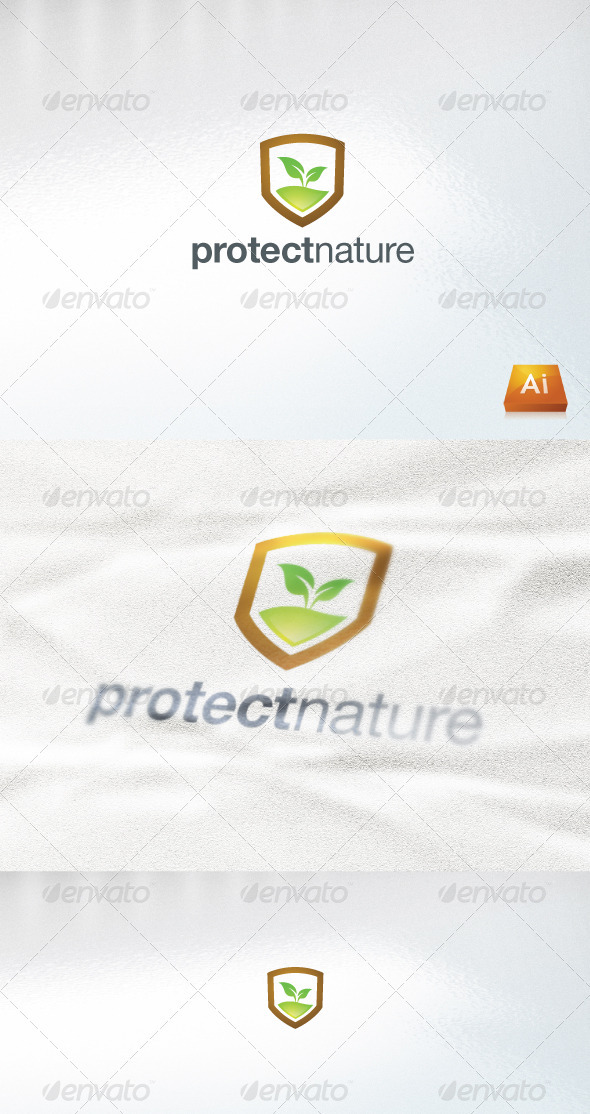 Protectnature - Nature Logo Templates