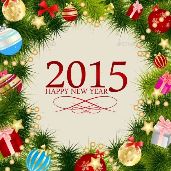Abstract Christmas 2015 and New Year Background - Christmas Seasons/Holidays