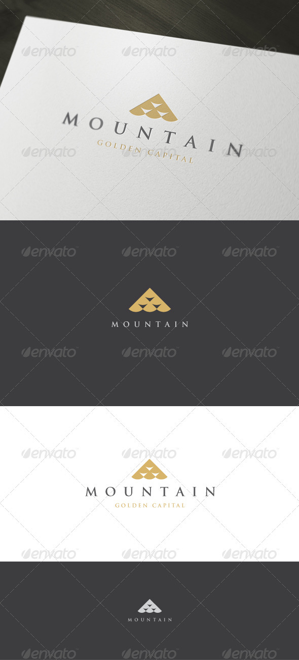 Mountain Logo - Vector Abstract