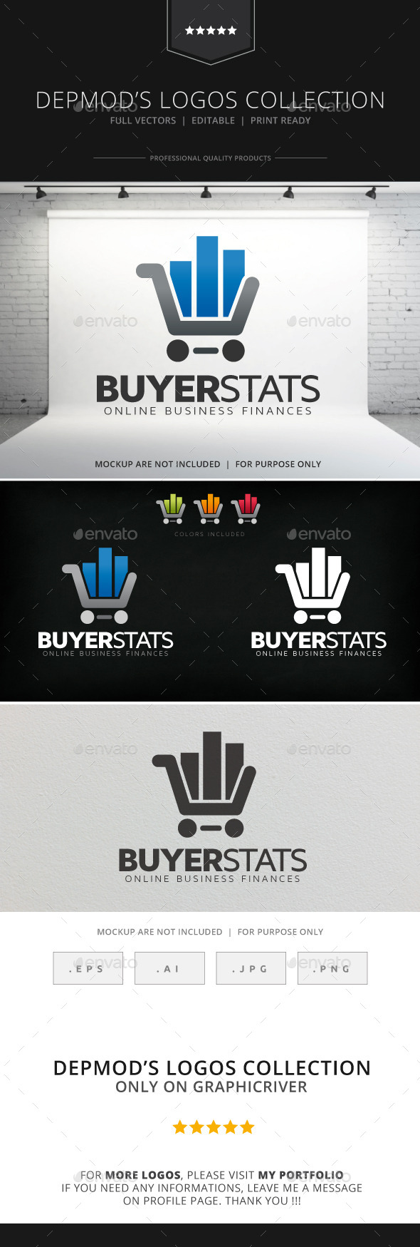 Buyer Stats Logo - Symbols Logo Templates