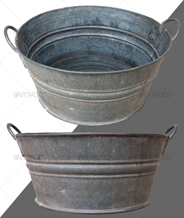 Antique Basin - Home & Office Isolated Objects