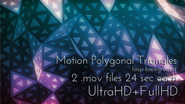 Motion Polygonal Triangles alt