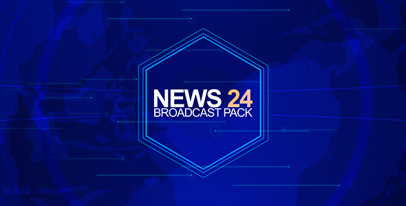 News 24 (Broadcast Pack) by Dyomin | VideoHive