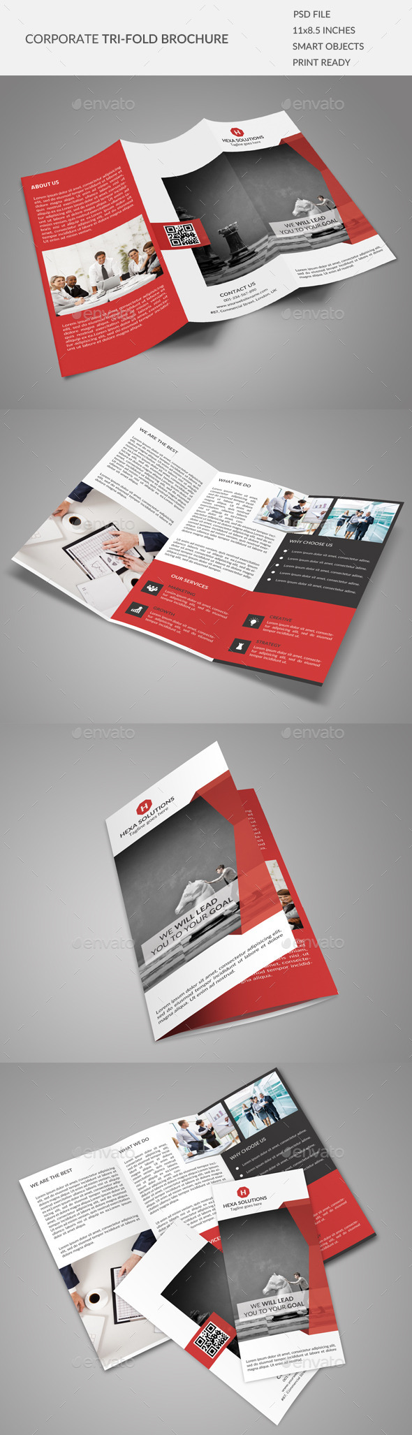 Corporate Tri-fold Brochure 02 - Corporate Brochures