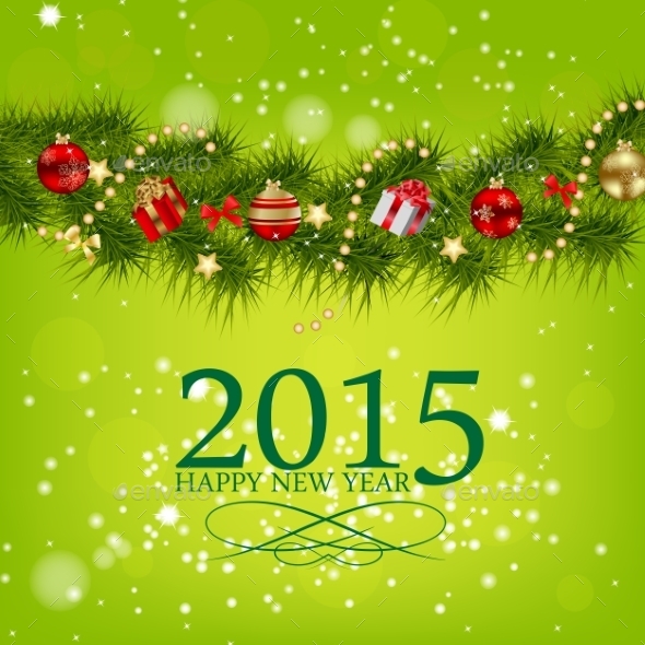 Abstract Christmas 2015 and New Year Background - Christmas Seasons/Holidays