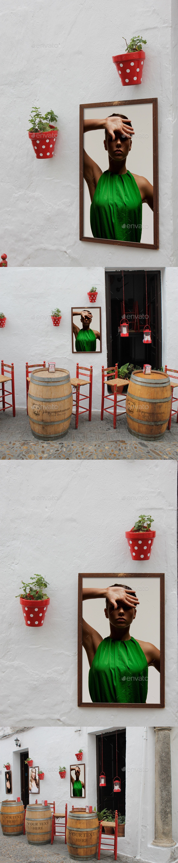 Spanish Tabern Mock-Up - Product Mock-Ups Graphics