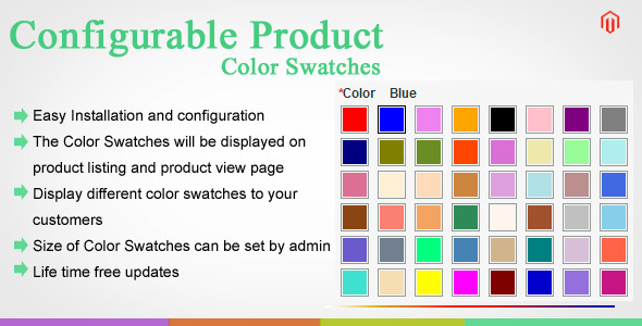 Magento Color Swatches - CodeCanyon Item for Sale