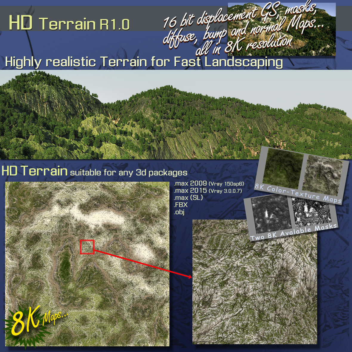 Hd Terrain R1 0 By Oliman1st 3docean