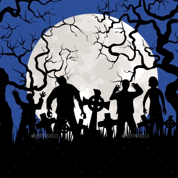 Zombies - Halloween Seasons/Holidays