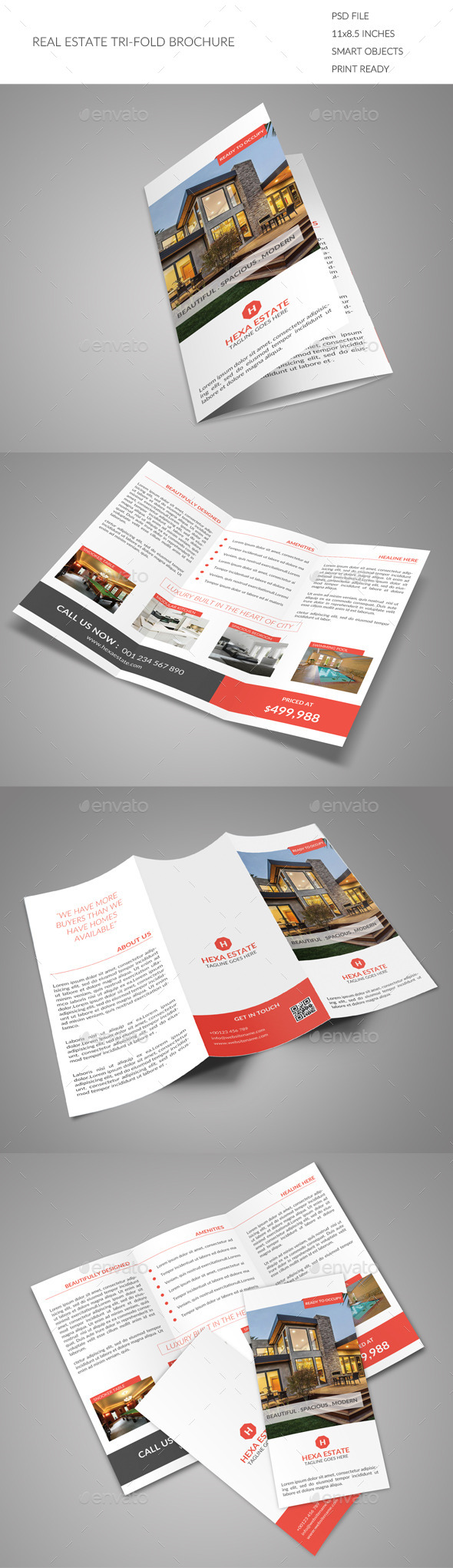 Real Estate Tri-fold Brochure - Corporate Brochures