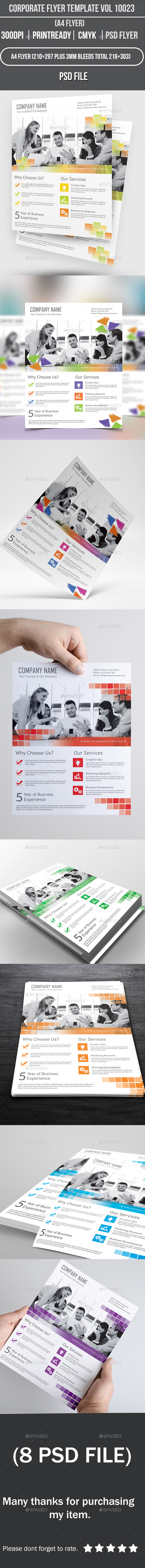 Corporate Flyer Template Vol 10023 - Corporate Flyers