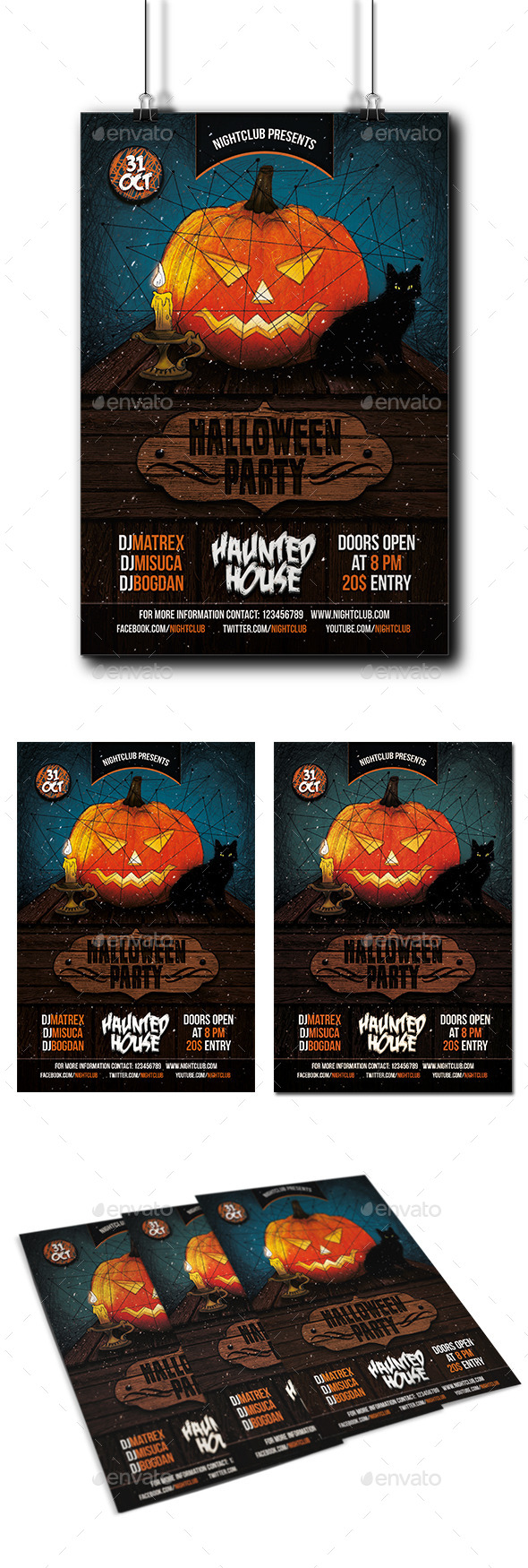 Halloween Party Flyer