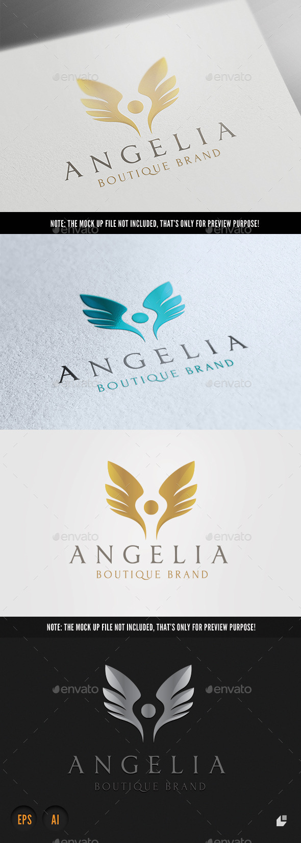 Boutique Brand - Crests Logo Templates