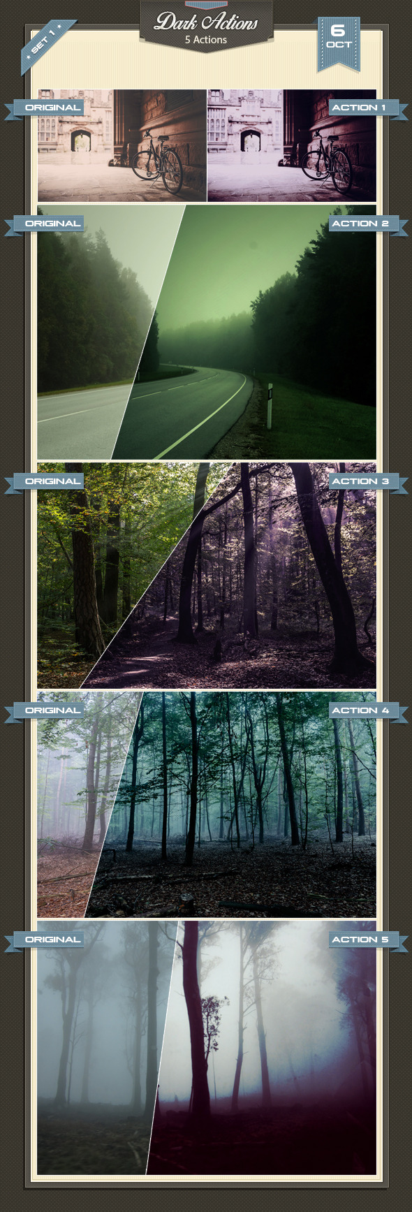 Dark Actions - Photo Effects Actions