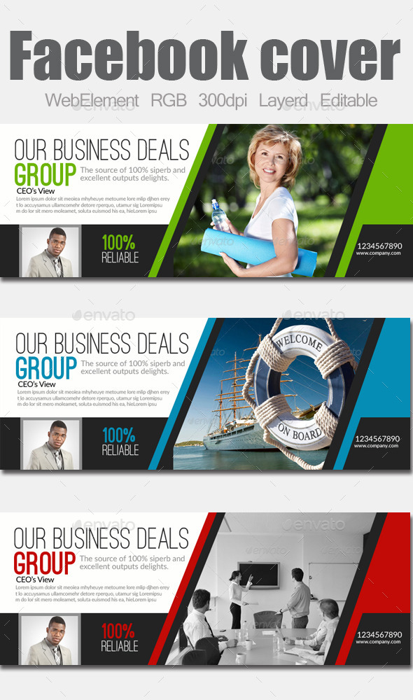 Multi Use Business Facebook Cover - Facebook Timeline Covers Social Media