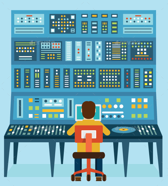 Mixing Console Music Recording Studio - Computers Technology
