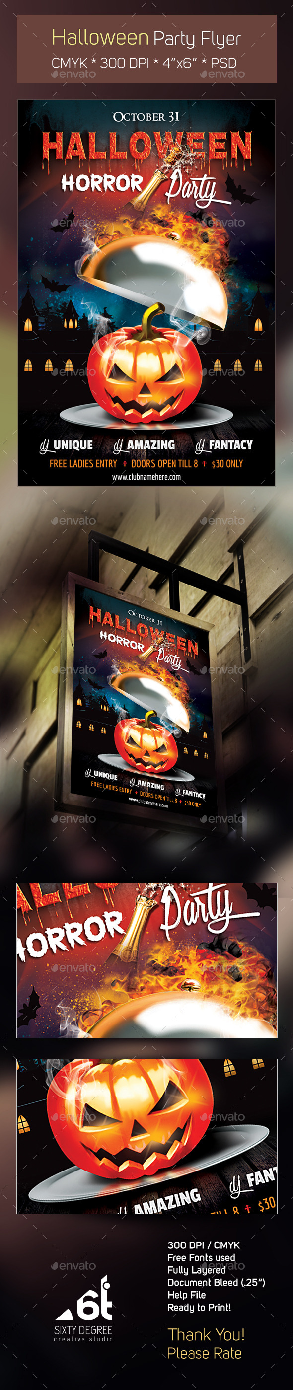 Halloween Horror Party - Clubs & Parties Events