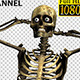 Skeleton Funny Street Dancing 2 - VideoHive Item for Sale