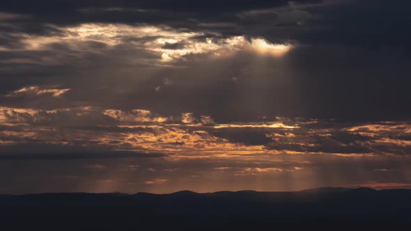 Glorious Sun Rays Through Clouds alt