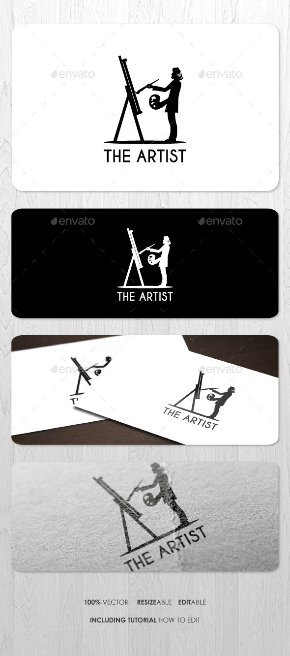 The Artist Logo - Humans Logo Templates