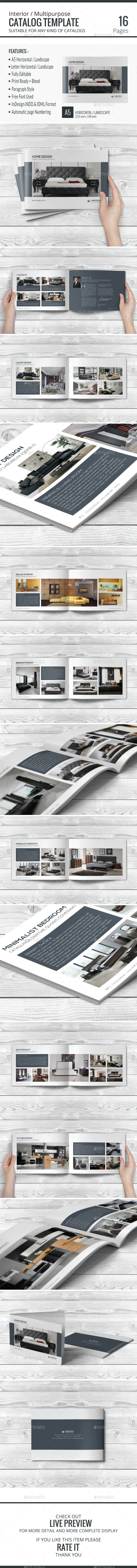 Multipurpose Catalog Template - Catalogs Brochures