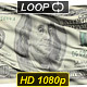 Isolated Waving Flag of One Hundred Dollar - VideoHive Item for Sale