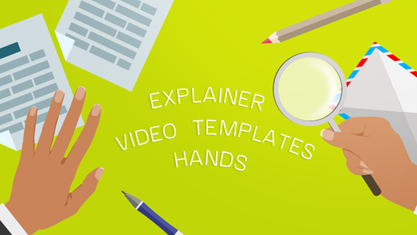 Explainer Video Templates Hands