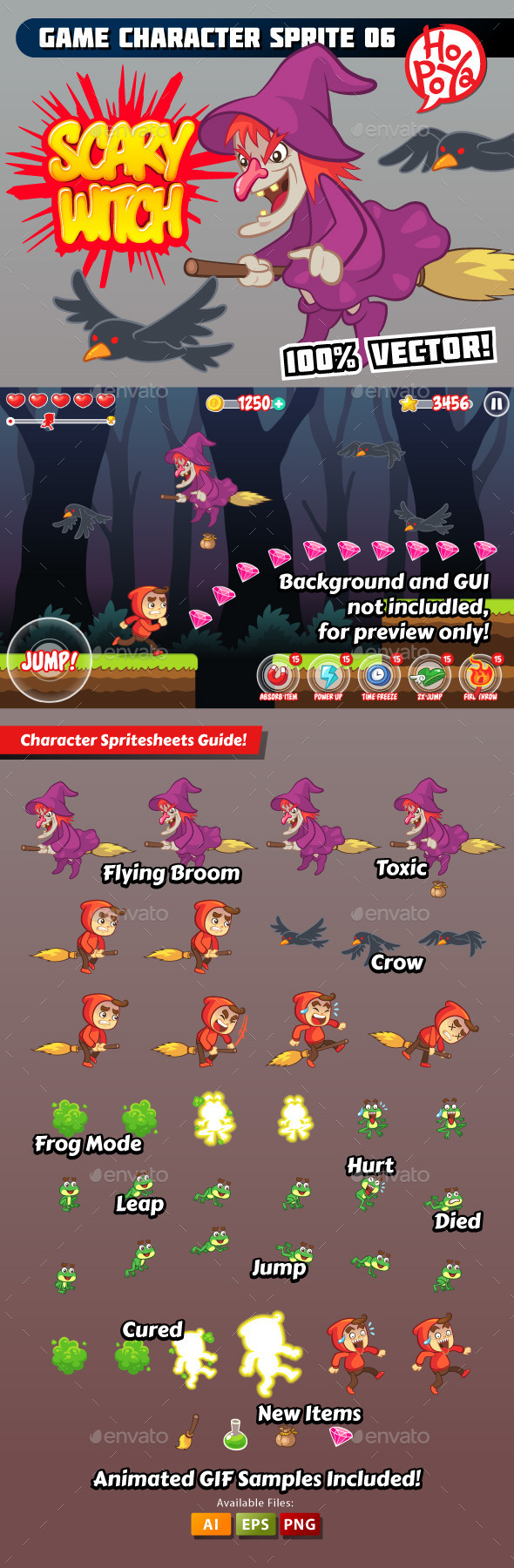 Game Character Sprite 06 - Sprites Game Assets