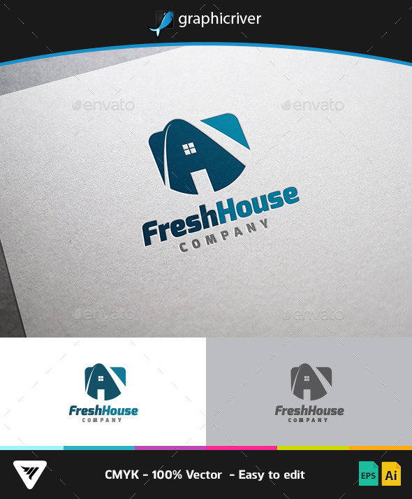 Fresh House Logo - Logo Templates