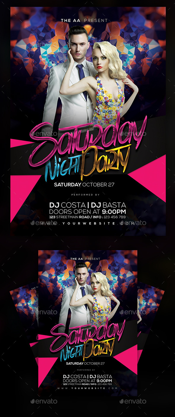 Saturday Night Party - Clubs & Parties Events