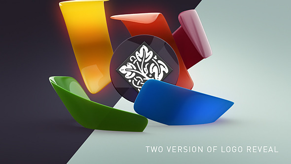 Colorful Lines Logo - VideoHive 9147283