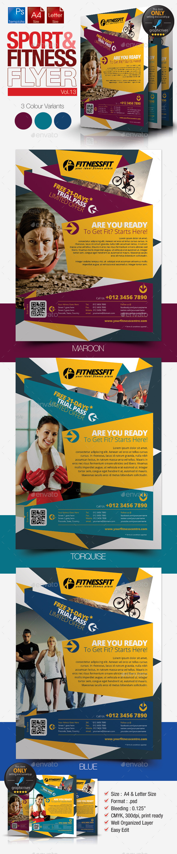 Fitness Flyer Vol.13 - Sports Events