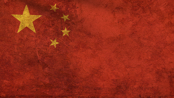 China Flag 2 Pack – Grunge and Retro
