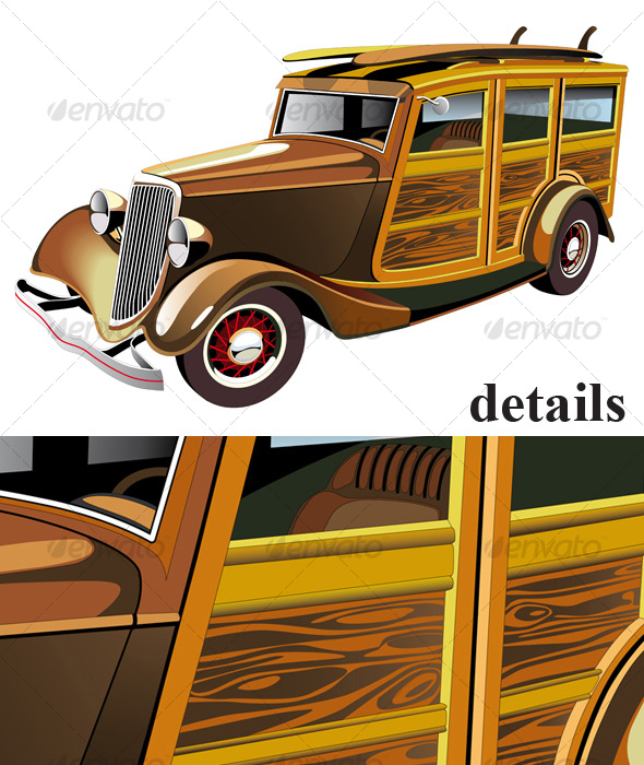 Old-fashioned hot rod - Industries Business