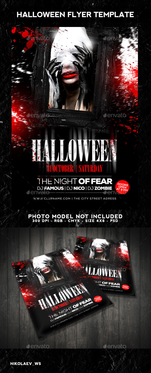 Halloween Flyer - Clubs & Parties Events
