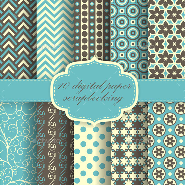 Set of Paper Patterns - Patterns Decorative