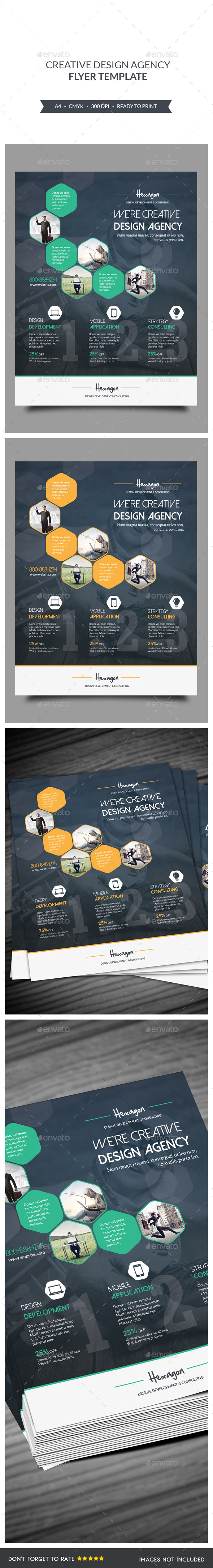 Design Agency Flyers Template - Corporate Flyers