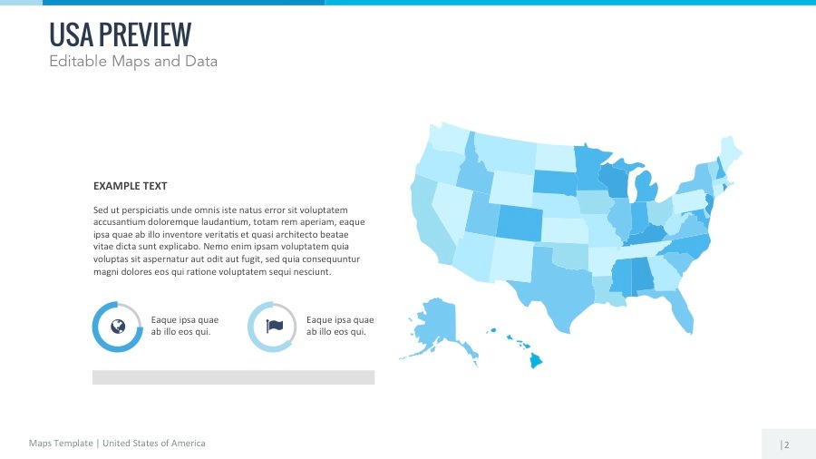 USA Maps with Animation, Presentation Templates | GraphicRiver