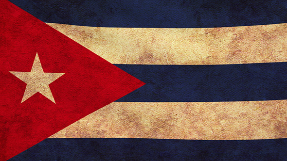 Cuba Flag 2 Pack – Grunge and Retro