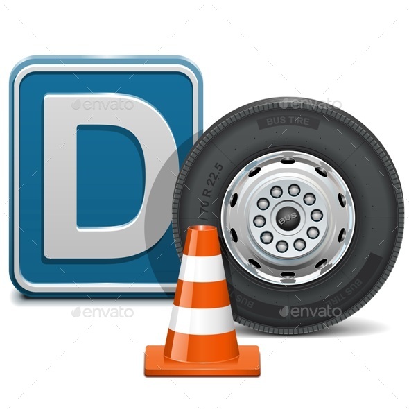 Vector Driving School Category D - Miscellaneous Vectors