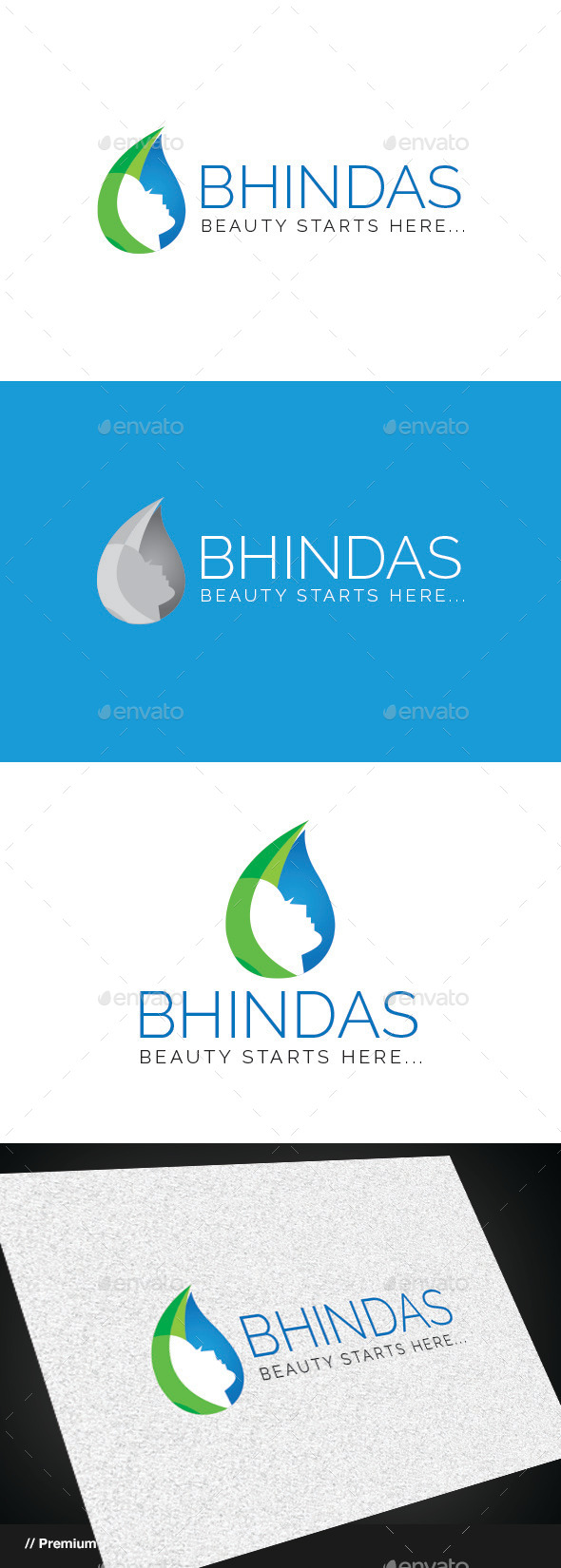 Bhindas Beauty Logo - Nature Logo Templates
