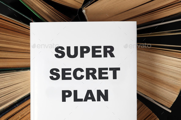 Super secret plan book