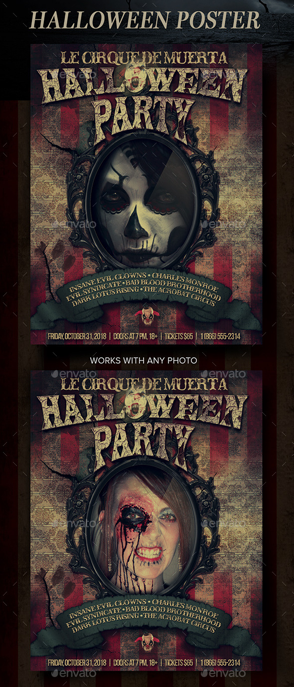 Halloween Mirror Poster - Holidays Events